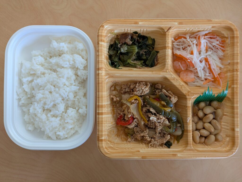 宅配クック123のお弁当の写真
